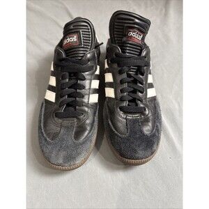 Size 7.5M | 9W - adidas Samba Classic Black White Dark Gum  2012